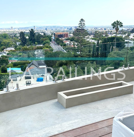 Hollywood Hills - Residential - A spigot installation by LA Railings