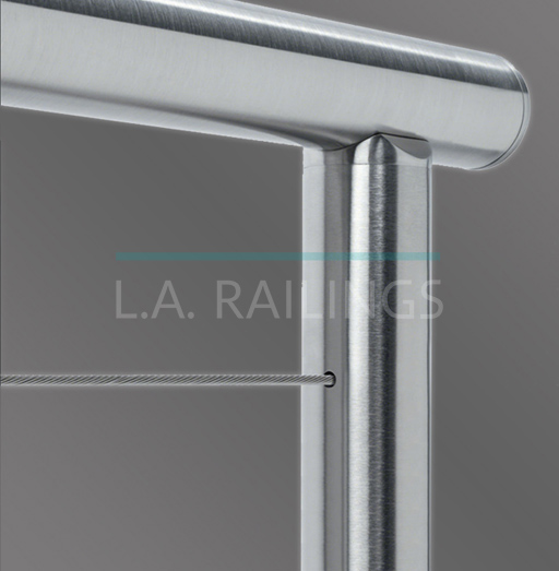 All Stainless Steel Cable Railings by LA Railings